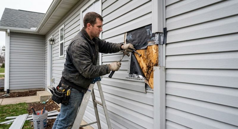 Metal Siding Repair Service